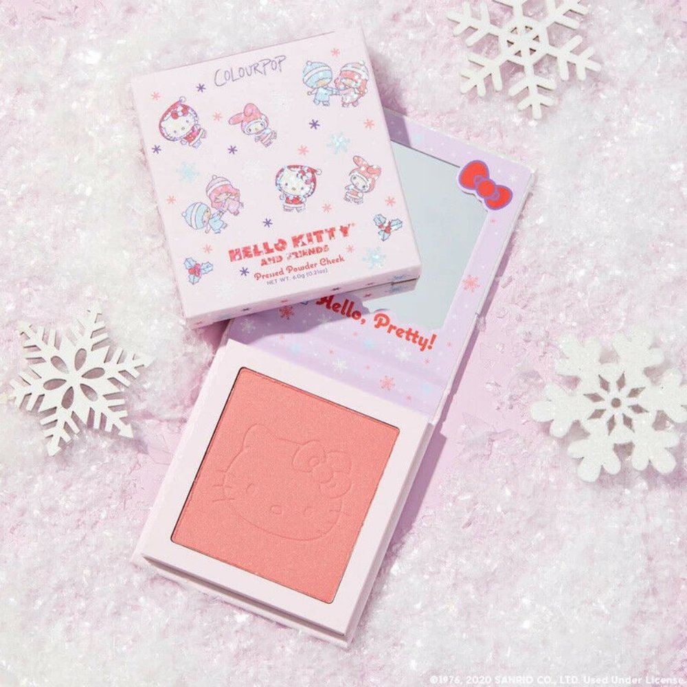 COLOURPOP HELLO KITTY BLUSH CHEEK BUNDLED UP